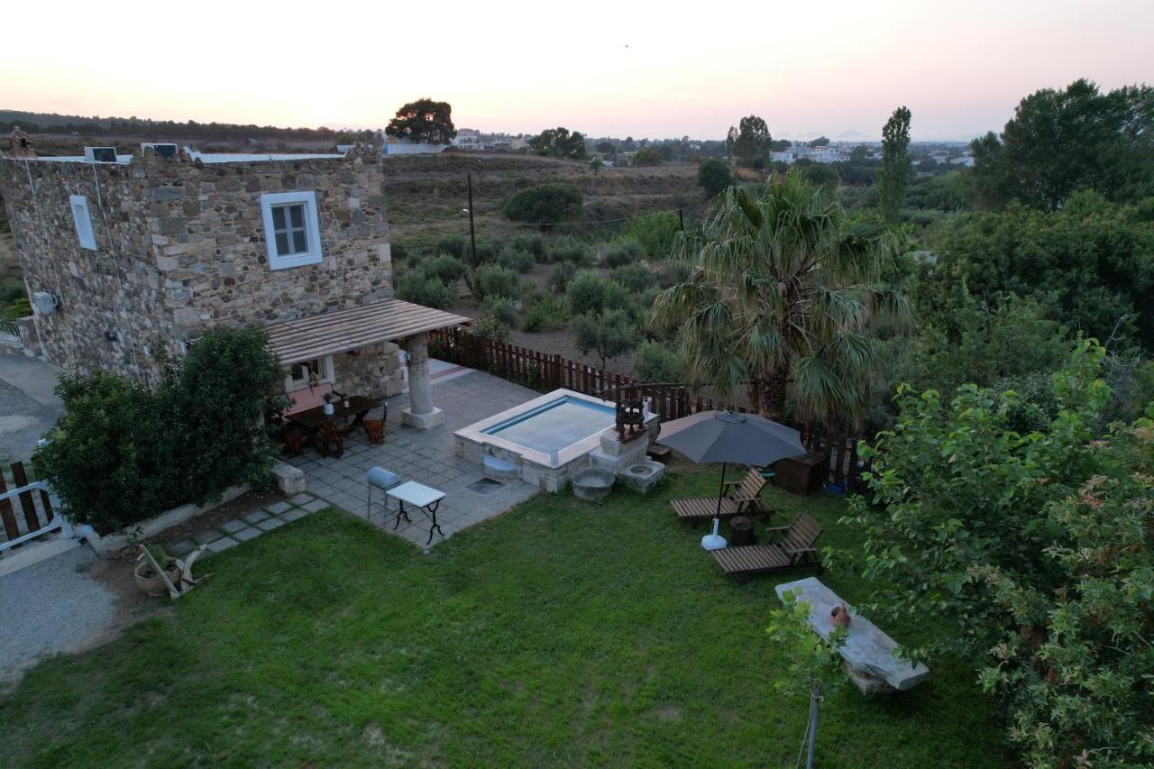Traditional Kos Villa With Swimming Pool, Lawn Yard And Bbq Exteriér fotografie