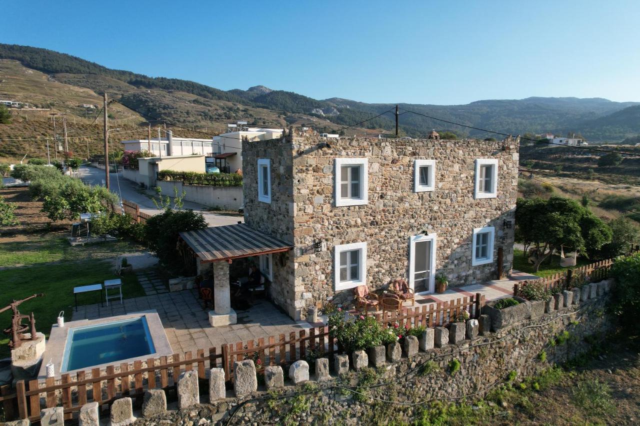 Traditional Kos Villa With Swimming Pool, Lawn Yard And Bbq Exteriér fotografie