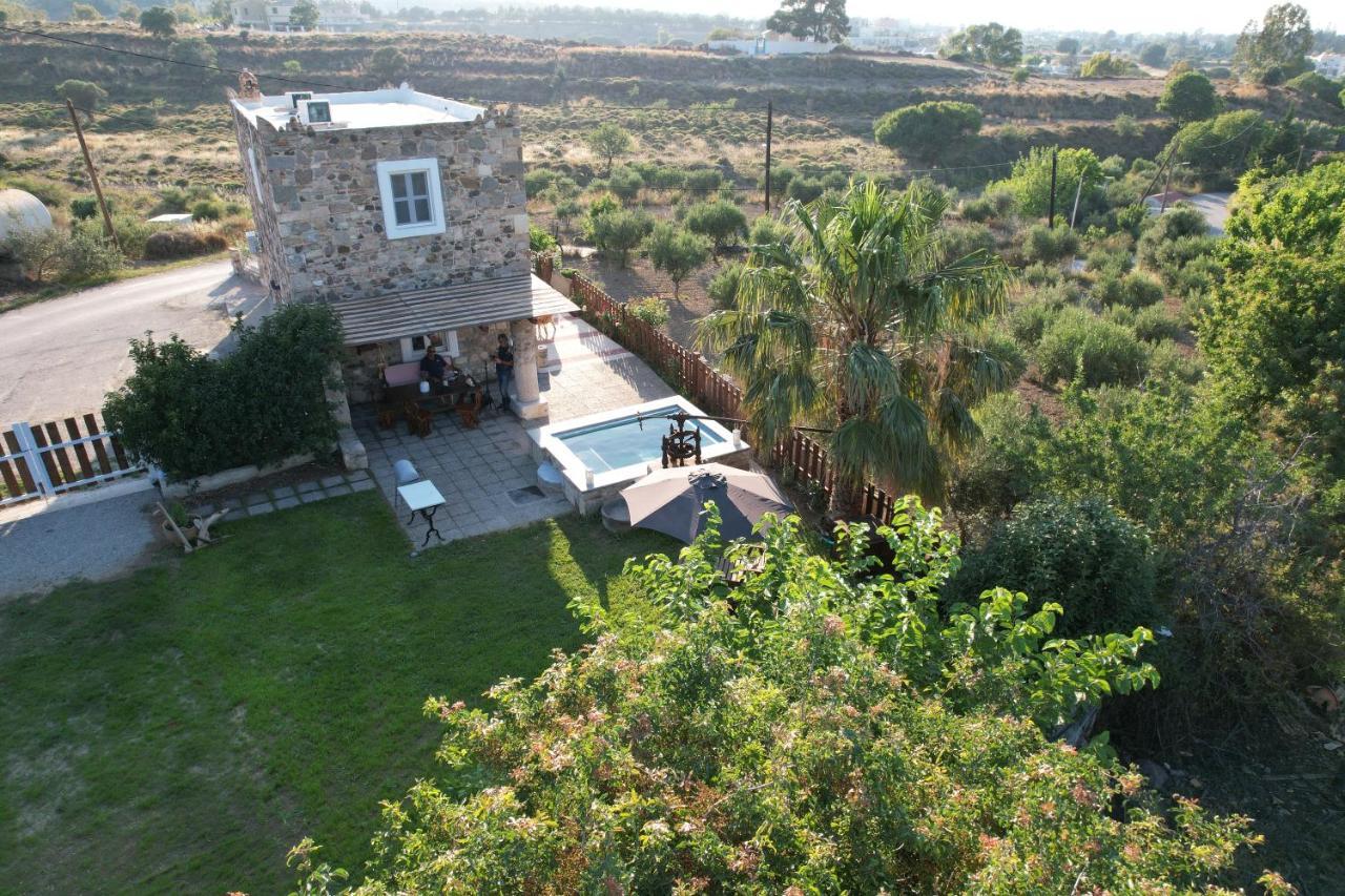Traditional Kos Villa With Swimming Pool, Lawn Yard And Bbq Exteriér fotografie