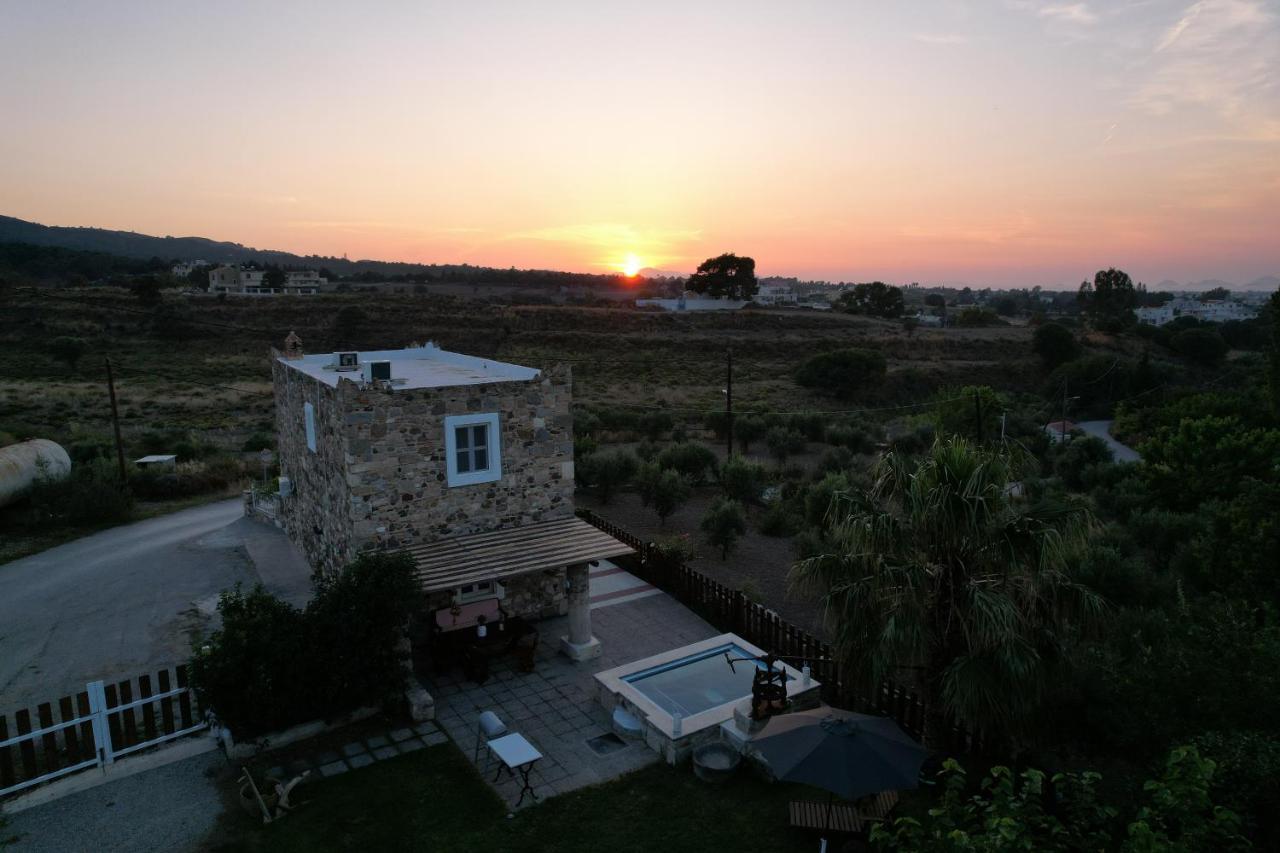 Traditional Kos Villa With Swimming Pool, Lawn Yard And Bbq Exteriér fotografie