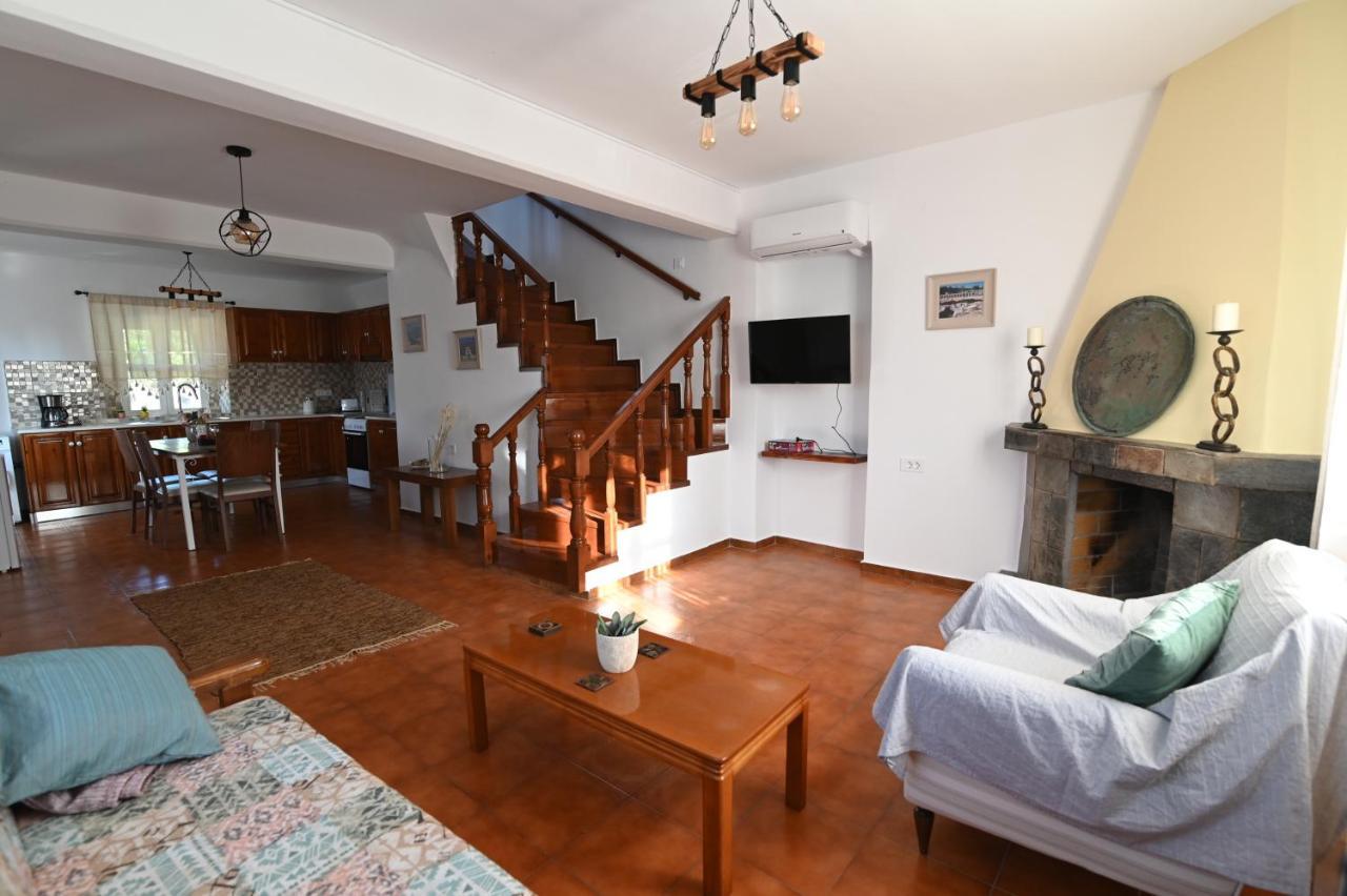 Traditional Kos Villa With Swimming Pool, Lawn Yard And Bbq Exteriér fotografie