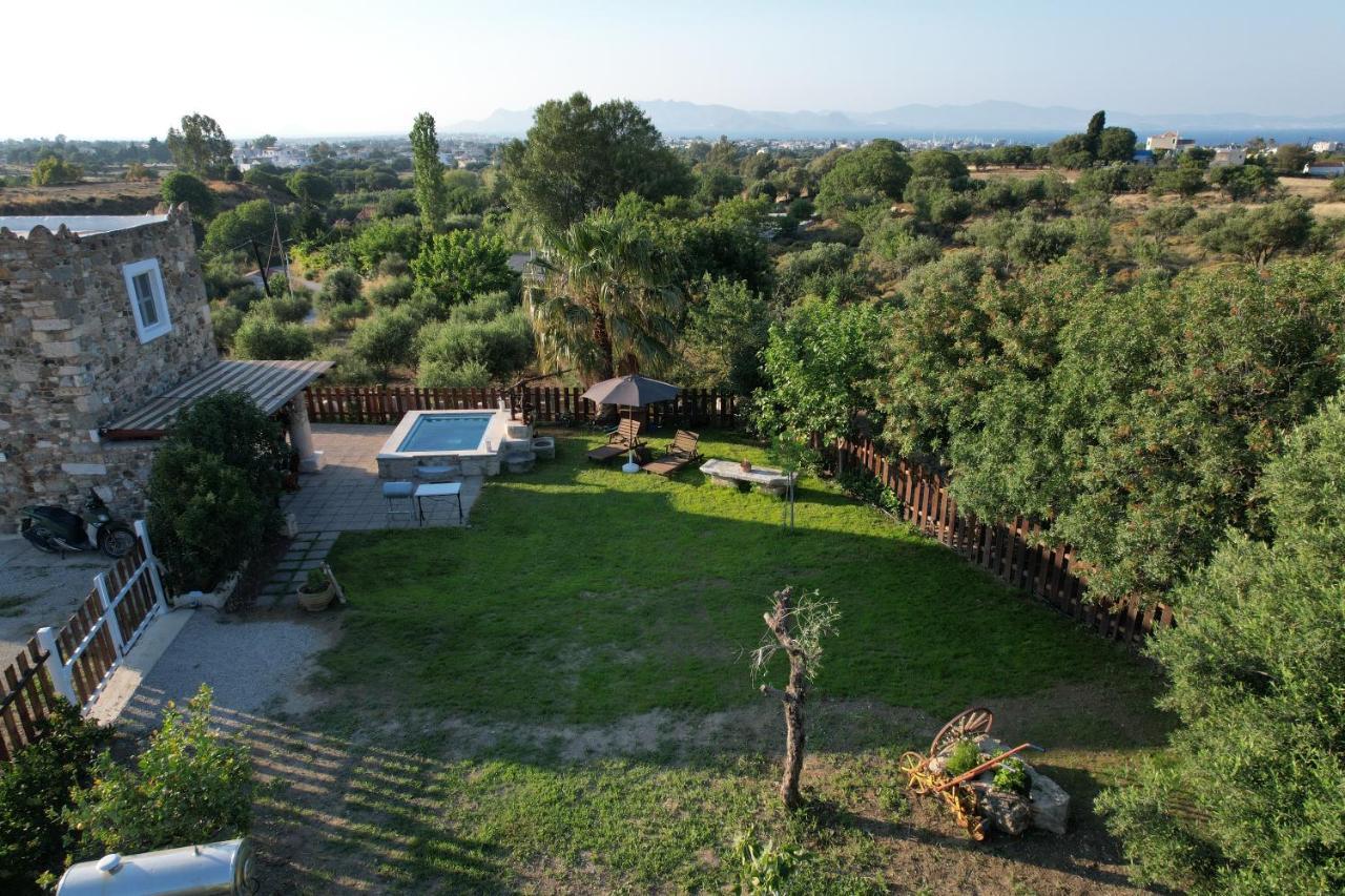 Traditional Kos Villa With Swimming Pool, Lawn Yard And Bbq Exteriér fotografie