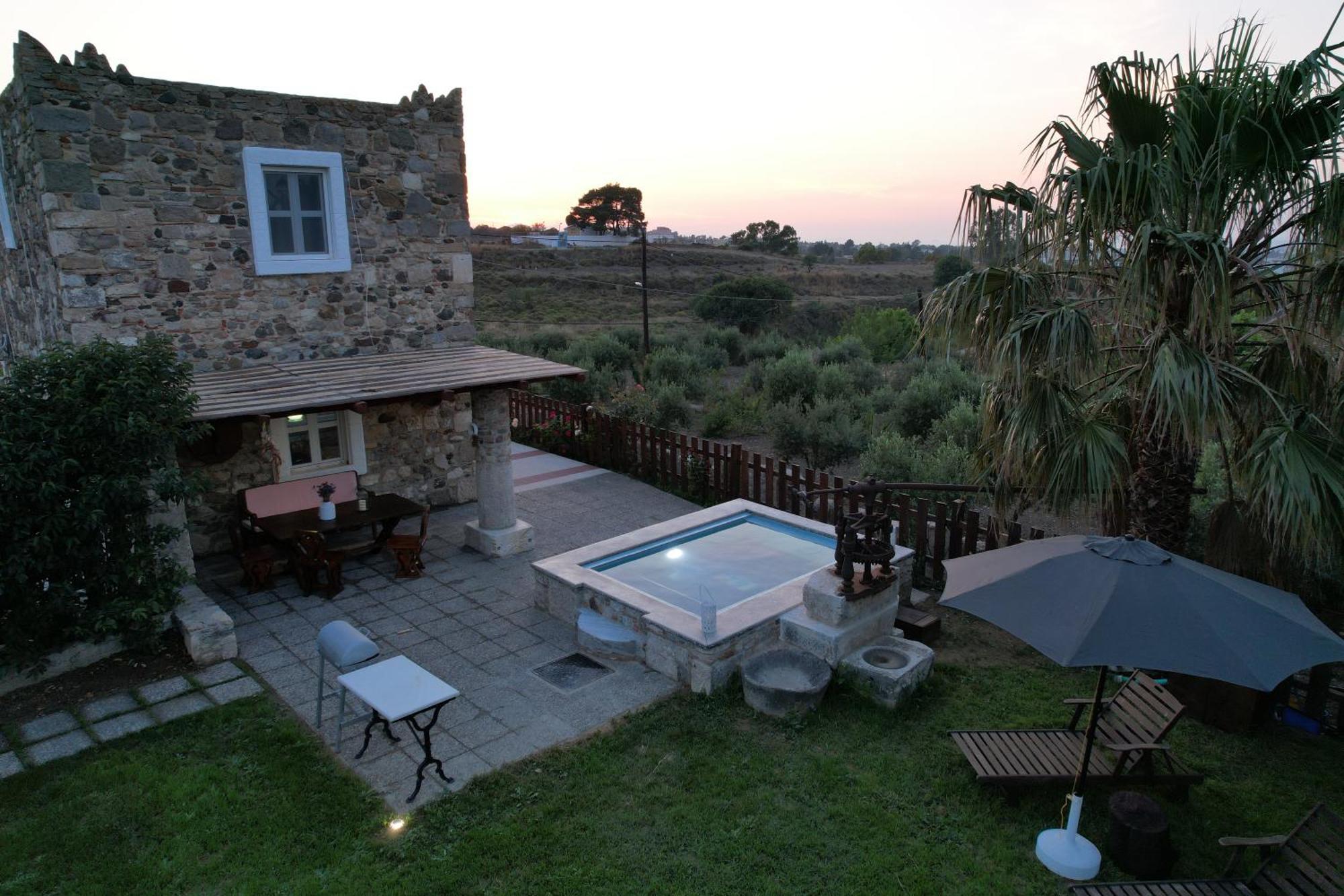 Traditional Kos Villa With Swimming Pool, Lawn Yard And Bbq Exteriér fotografie