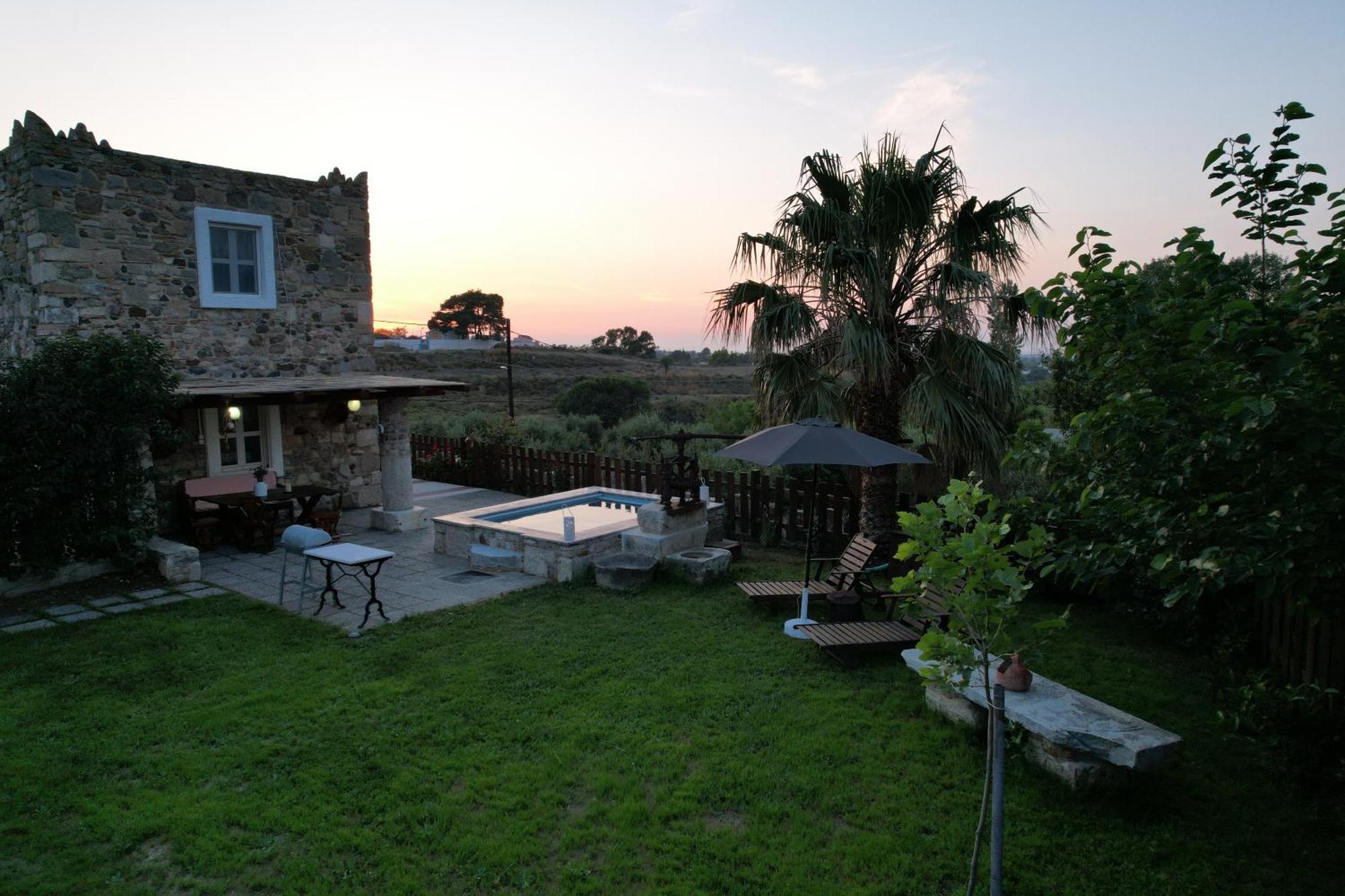Traditional Kos Villa With Swimming Pool, Lawn Yard And Bbq Exteriér fotografie